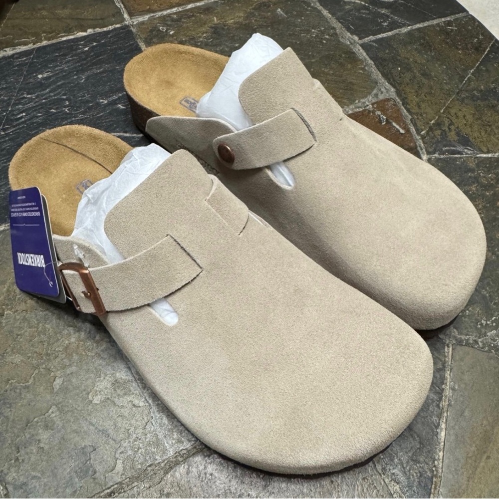 Birkenstock Boston clog Taupe Size 41